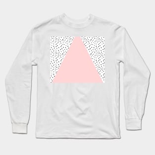 Gentle Scandinavian geometric blush Long Sleeve T-Shirt